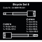 Bicycle Set 8 Jeu de 7 douilles hexagonales entraînement 3 / 8.