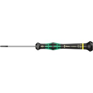 Wera Tournevis électronicien pour vis à fente 0.4mm x 2mm x 80mm