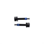 Elvedes - 1 pair flatmount bolts m5 × 28mm with tip for Shimano