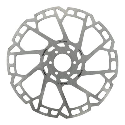 Disc brake rotor 6-hole Ø203mm T=2,3mm