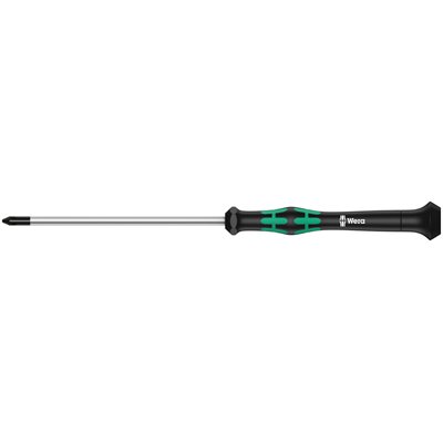 Wera Tournevis Électronicien Pour Vis Philiips PH1 x 80mm X 4mm