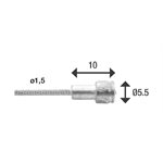 Câbles de Frein acier inoxydable Route Boîte de 100