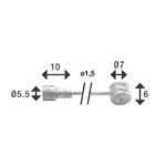 Câbles de Frein acier inoxydable Route Extra Flexible