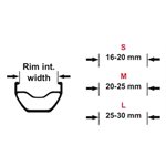 Rubans "Tubeless" Caffélatex 26 / 27.5 20 / 24Mm & Valve (Paire)