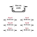 Rubans "Tubeless" Caffélatex 26 / 27.5 20 / 24Mm & Valve (Paire)