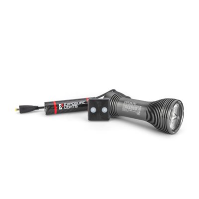 Limière Diablo SYNC Mk5 2100 lumens fixation pour casque & guidon manette Bluetooth technologie SYNC