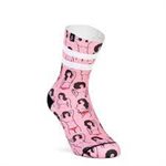 Chaussettes Pacific & Co Sublimées FREE THE NIPPLE coupe basse S / M