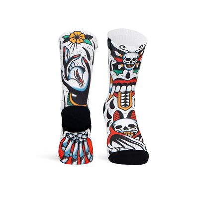 Chaussettes Pacific & Co. Sublimées SKULL L / XL