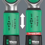 WERA Clé dynamométrique Safe-Torque A 1 carré 1 / 4 2-12 Nm